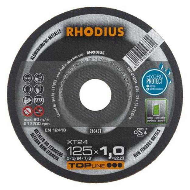 Billede af Rhodius skæreskive XT24 - Aluminium