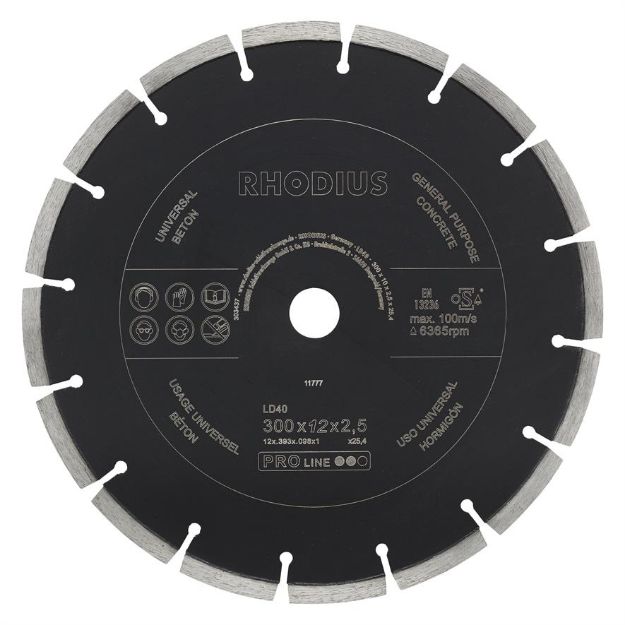 Billede af Rhodius Diamantklinge LD40 300mm
