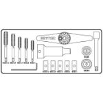 Billede af Heytec gevindskæresæt M4-10